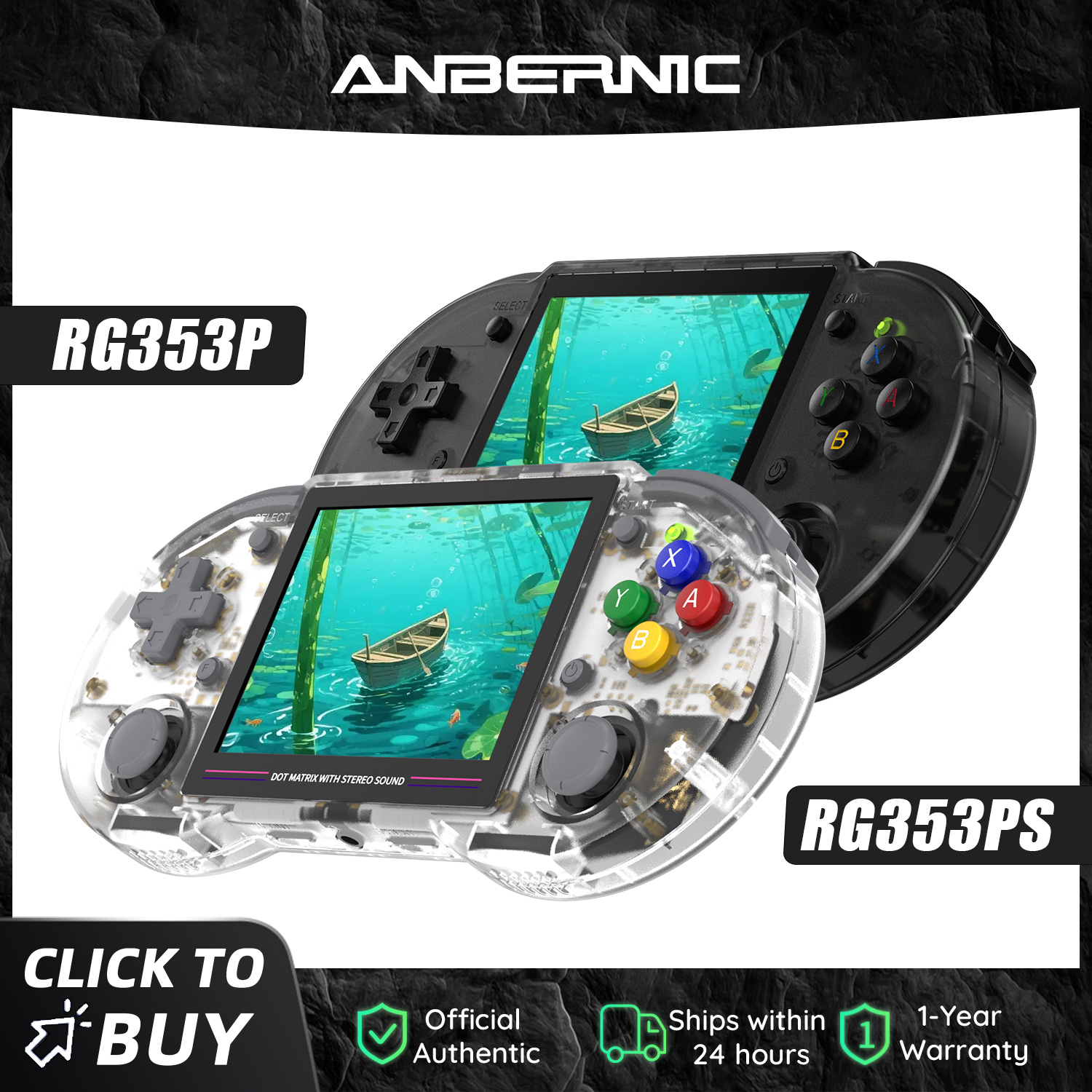 Retro Gaming Os - Anbernic RG353P RG353PS 64 Bit Retro