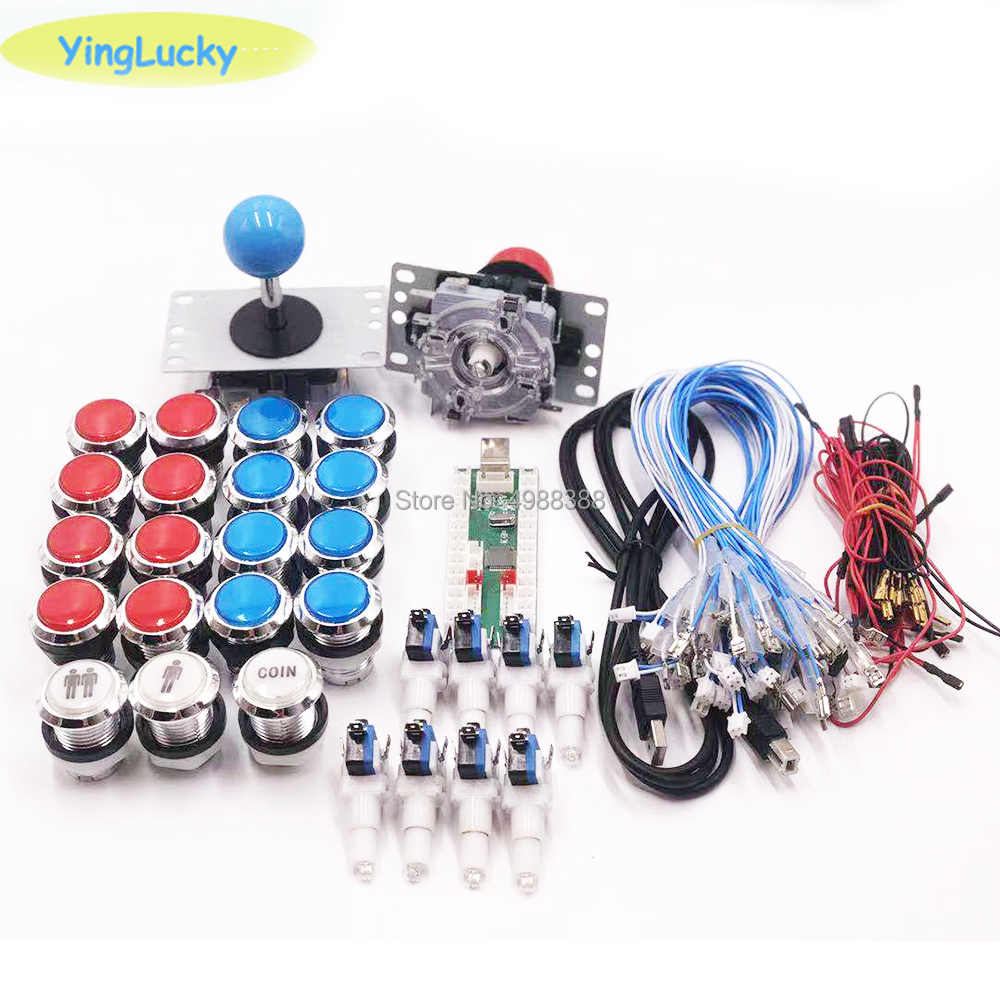 Arcade Button Kit - DIY Arcade Joystick Kits with 2