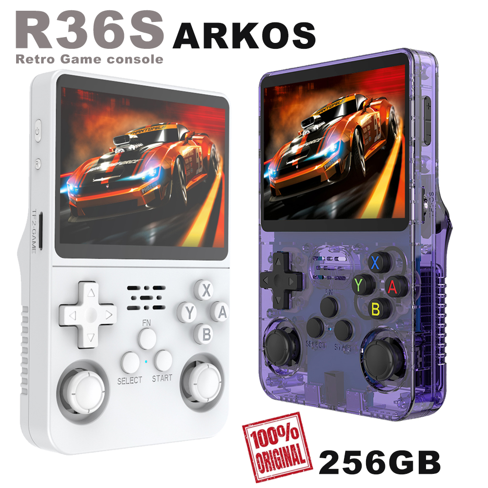 BOYHOM 256G Open Source R36S R - Retro Gaming Devices 评论和价格