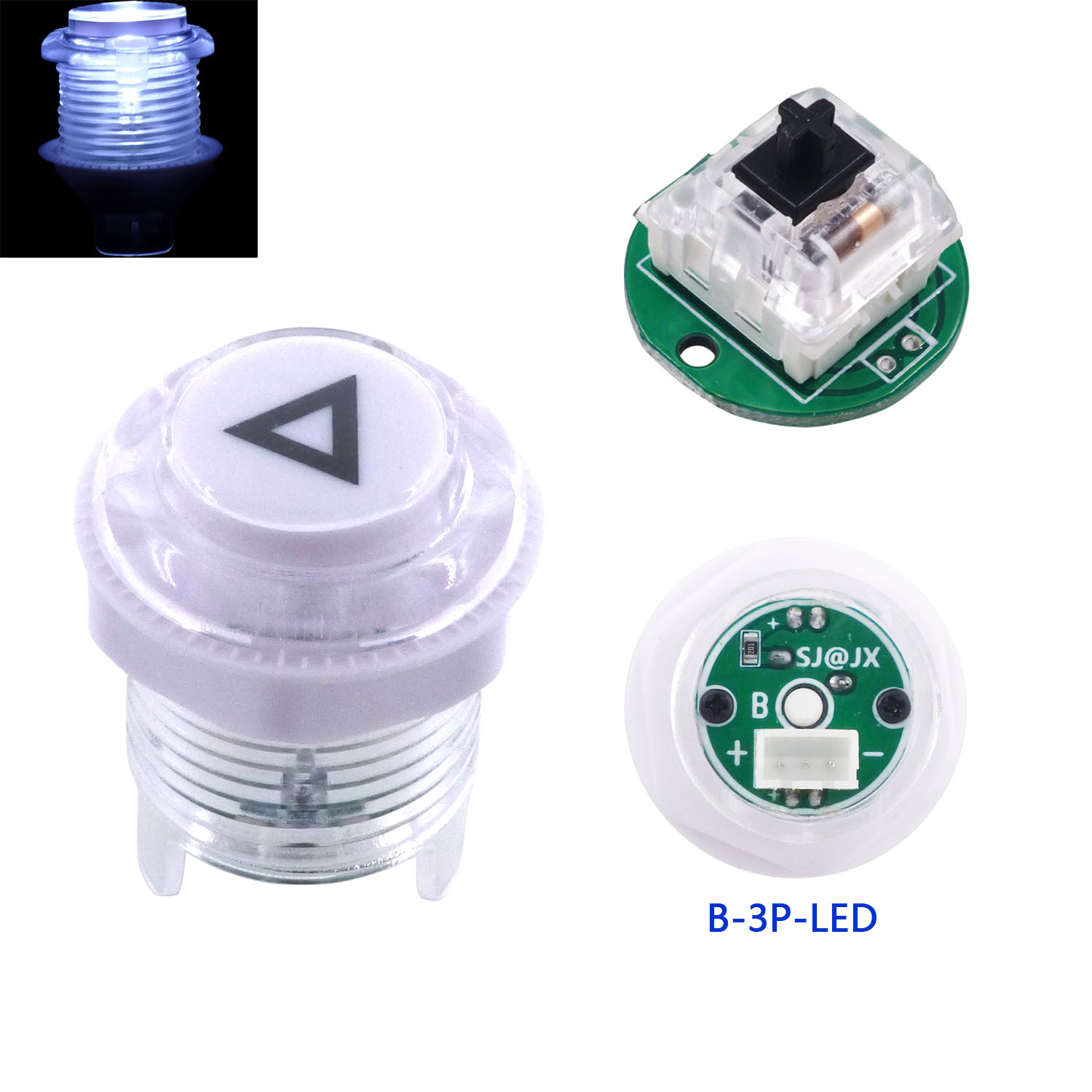 SJ@JX Arcade Button LED DIY Ki - Arcade Button Kit 评论和价格