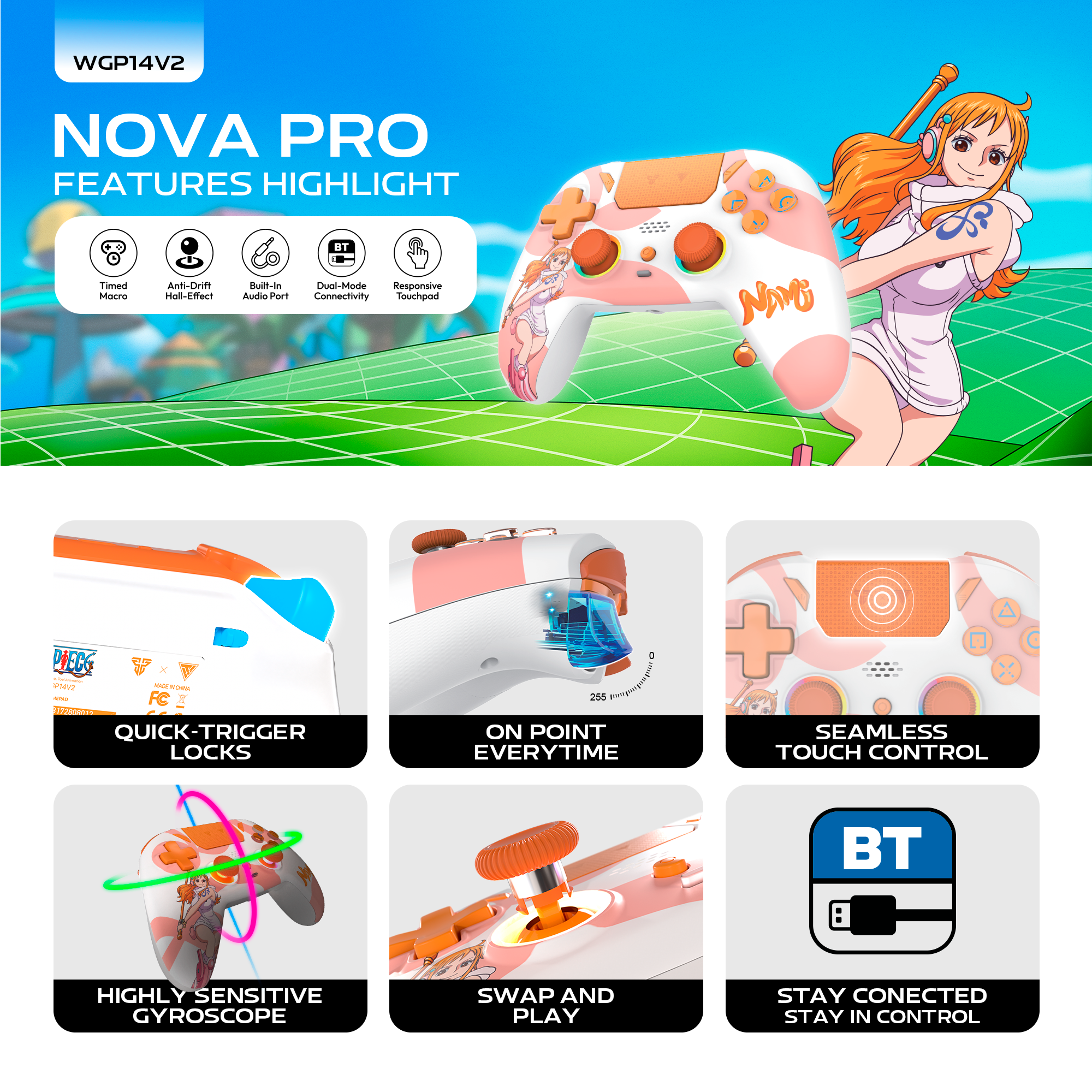 FANTECH NOVA PRO WGP14V2 Wirel - Nes Controller Usb 评论和价格