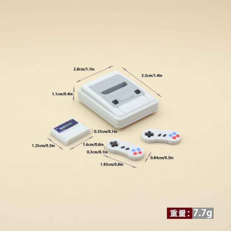 1set Dollhouse Mini Retro Game - Retro Gaming Box 评论和价格