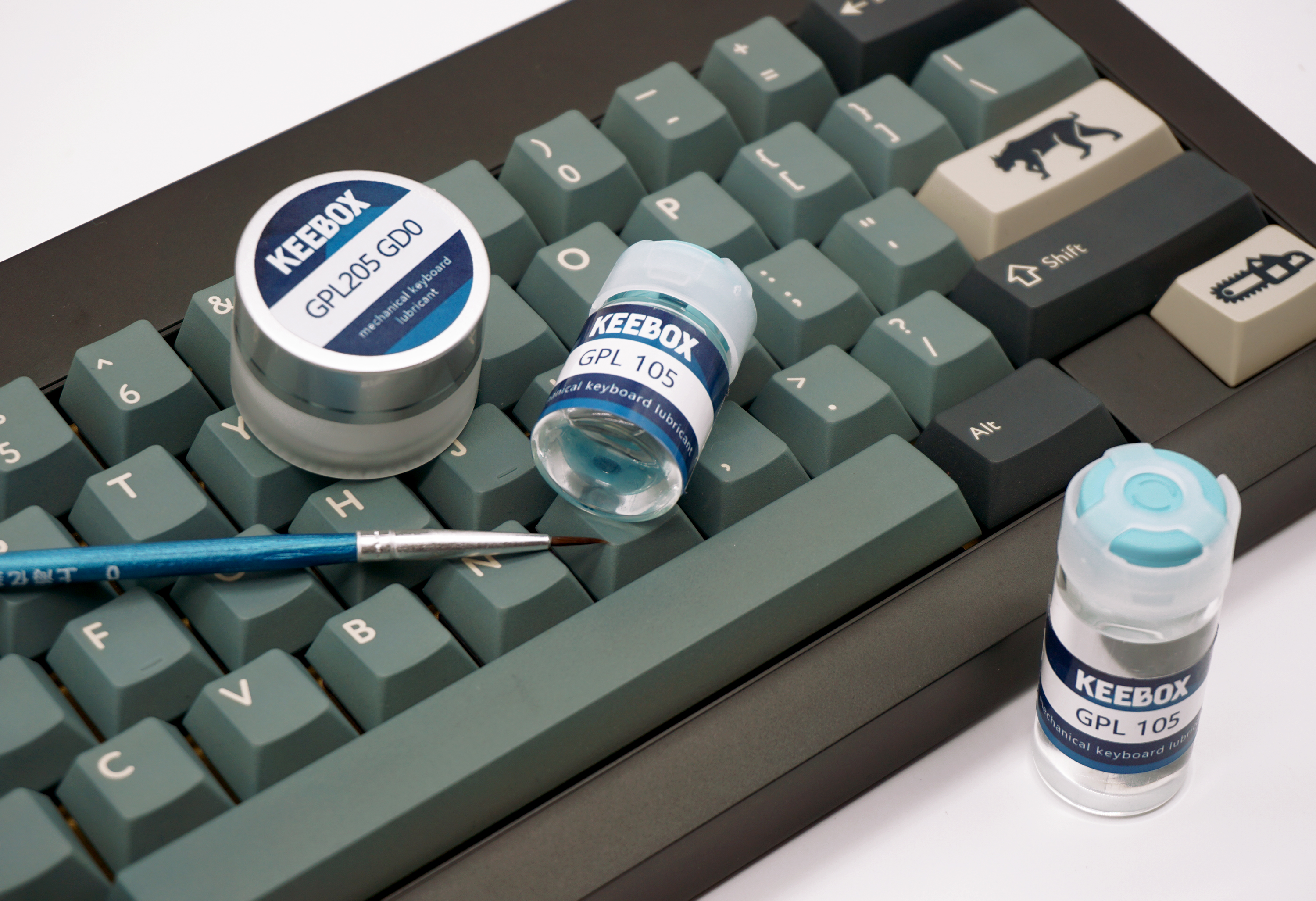 Keebox Krytox GPL205G0 GPL105  - Retro Gaming Keycaps 评论和价格
