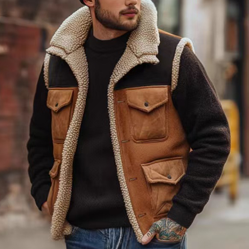 Retro Men's Cardigan Trendy Ve - Retro Gaming Jacket 评论和价格
