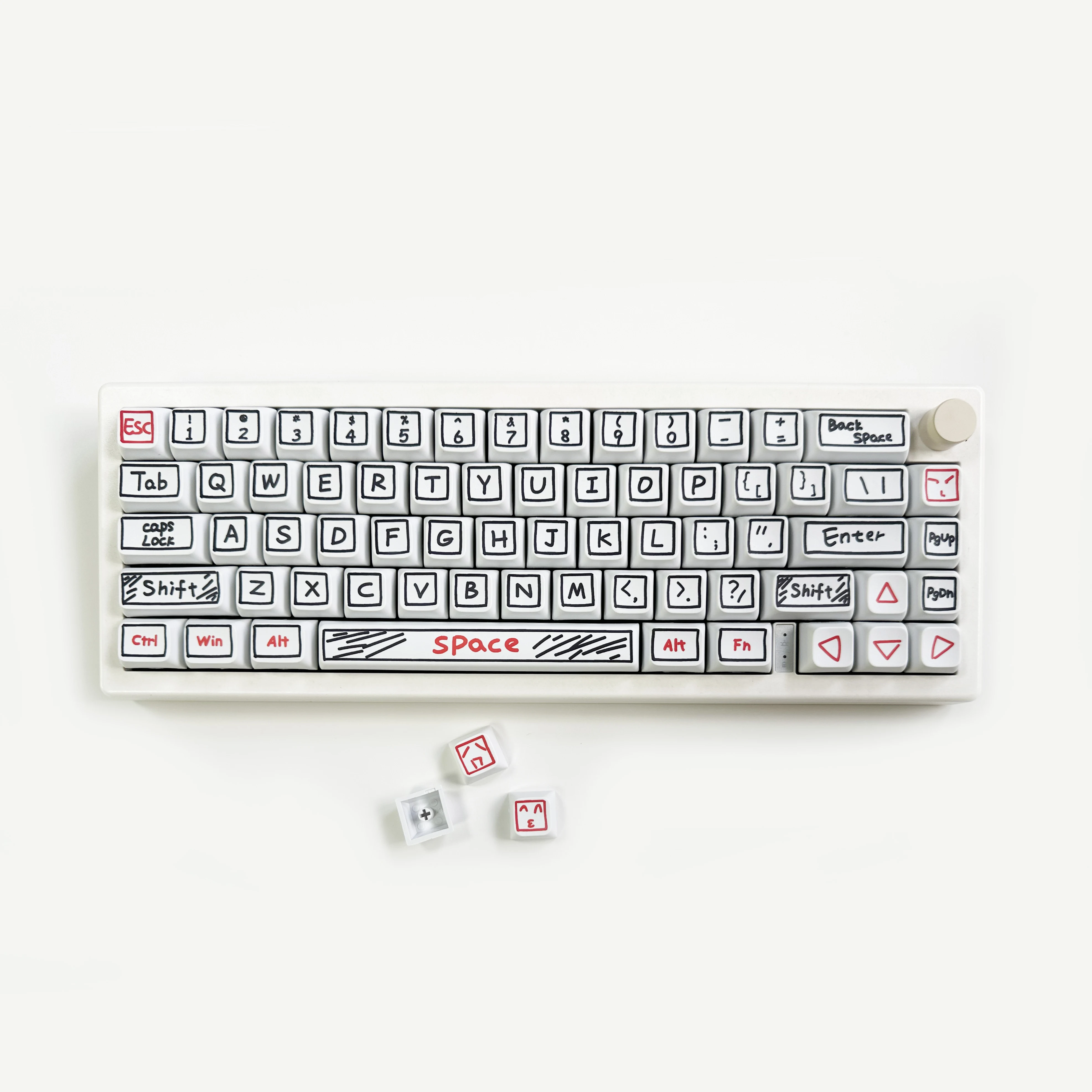 125 Keys XDA Profile Graffiti  - Retro Gaming Keycaps 评论和价格