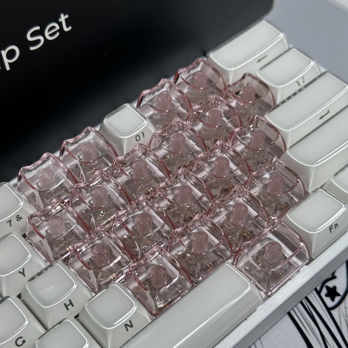 20pcs 1U Keycaps with Unique C - Retro Gaming Keycaps 评论和价格