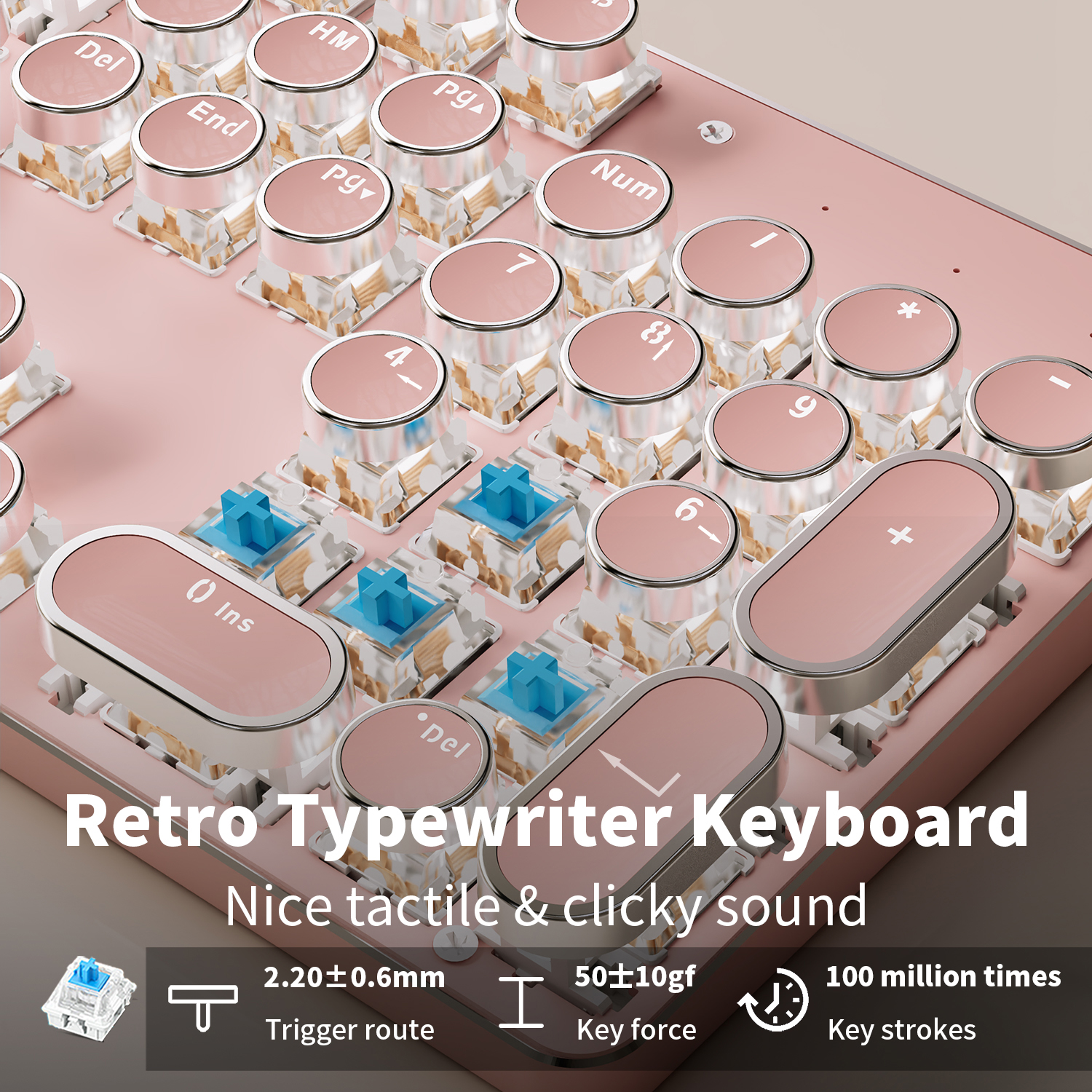 EWEADN TK950 Tri-Mode Ergonomi - Retro Gaming Mac 评论和价格
