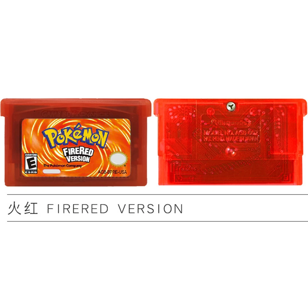 Pokemon 32 Bit Video Game Cart - Retro Gaming Box 评论和价格