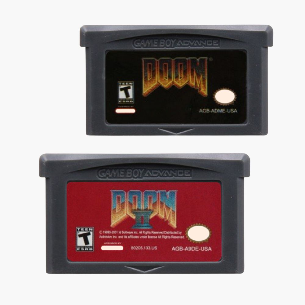 DOOM Series 32 Bit GBA Game Ca - Retro Gaming Box 评论和价格