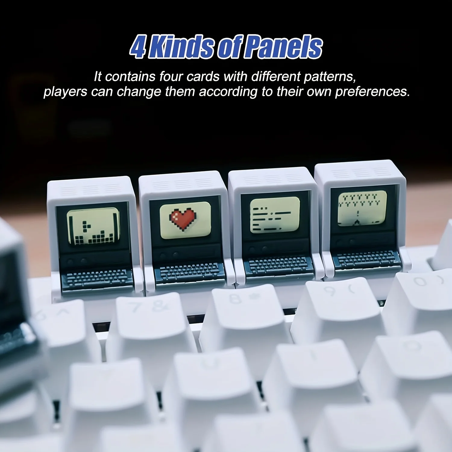 Retro Mac-Inspired Keycaps Dou - Retro Gaming Mac 评论和价格