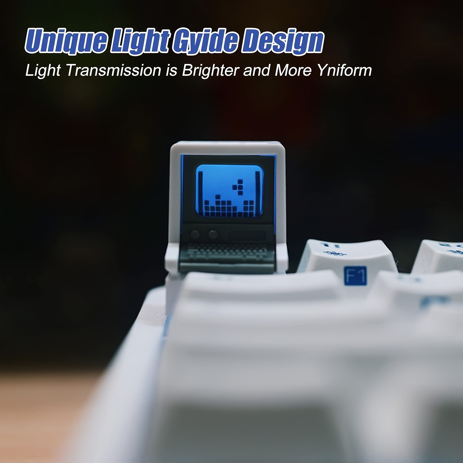 Retro Mac-Inspired Keycaps Dou - Retro Gaming Mac 评论和价格