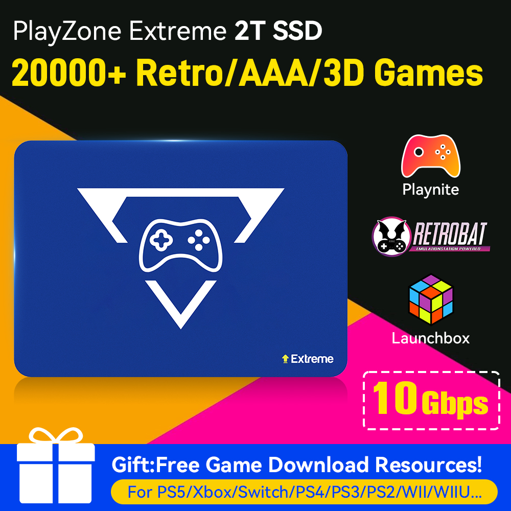 2TB Gaming Emulation Hard Driv - Retro Gaming Os 评论和价格