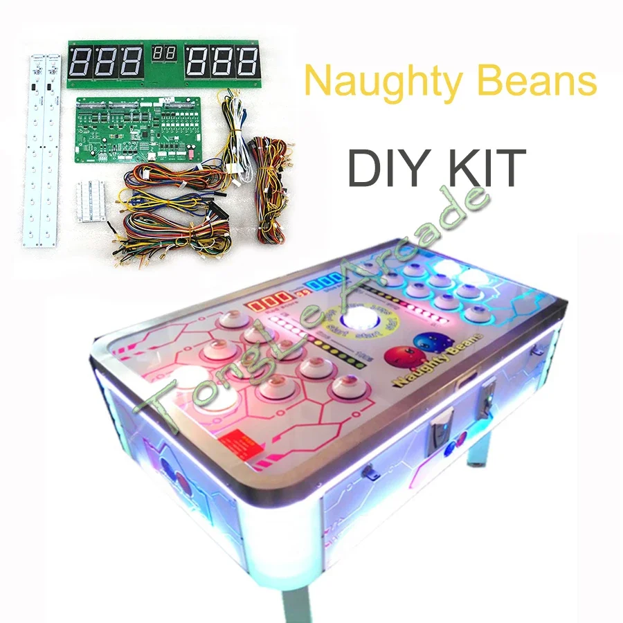 Naughty Beans DIY kit, Coin op - Arcade Button Kit 评论和价格