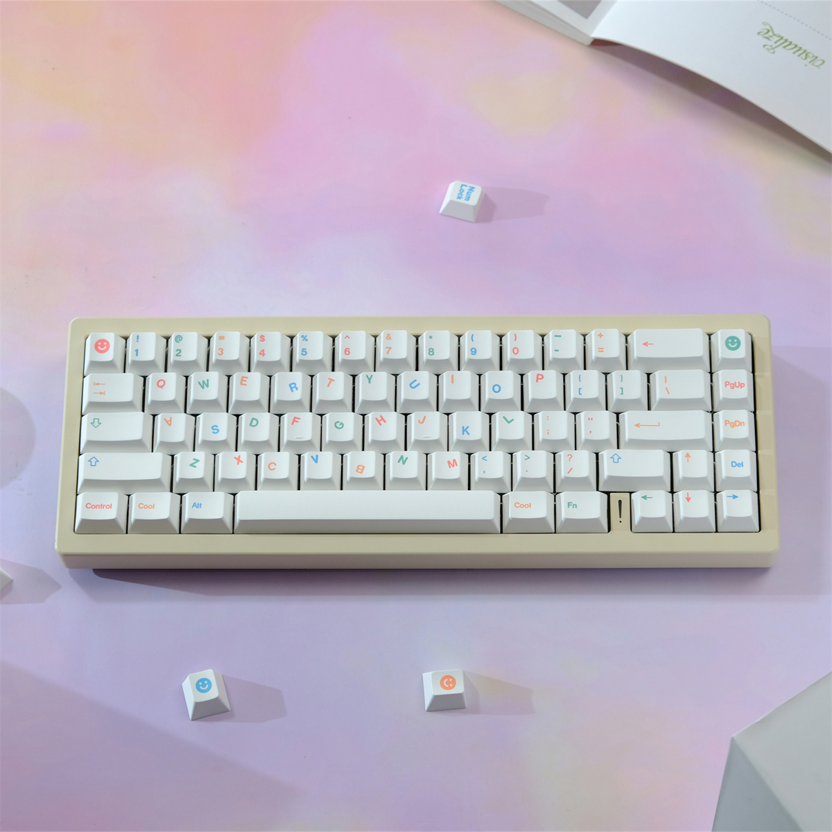 PBT Keycap GMK Cool Kids Keyca - Retro Gaming Keycaps 评论和价格