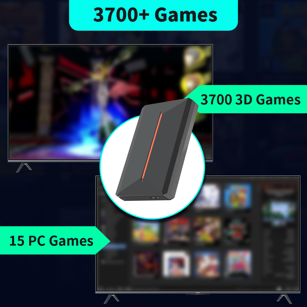 Launchbox 500GB External Game  - Retro Gaming Os 评论和价格