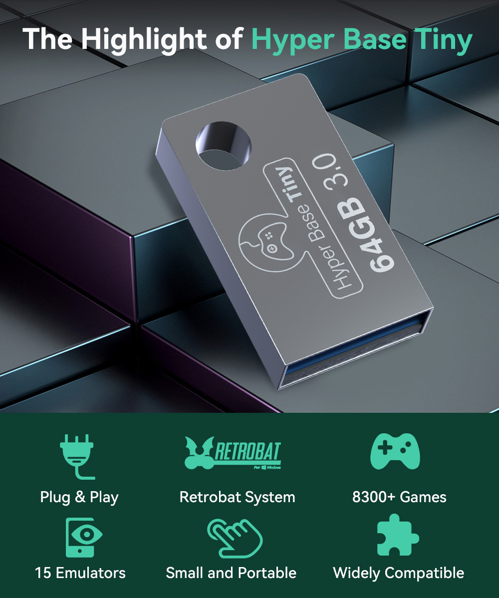 JMachen 64GB Portable USB 3.0  - Retro Gaming Os 评论和价格