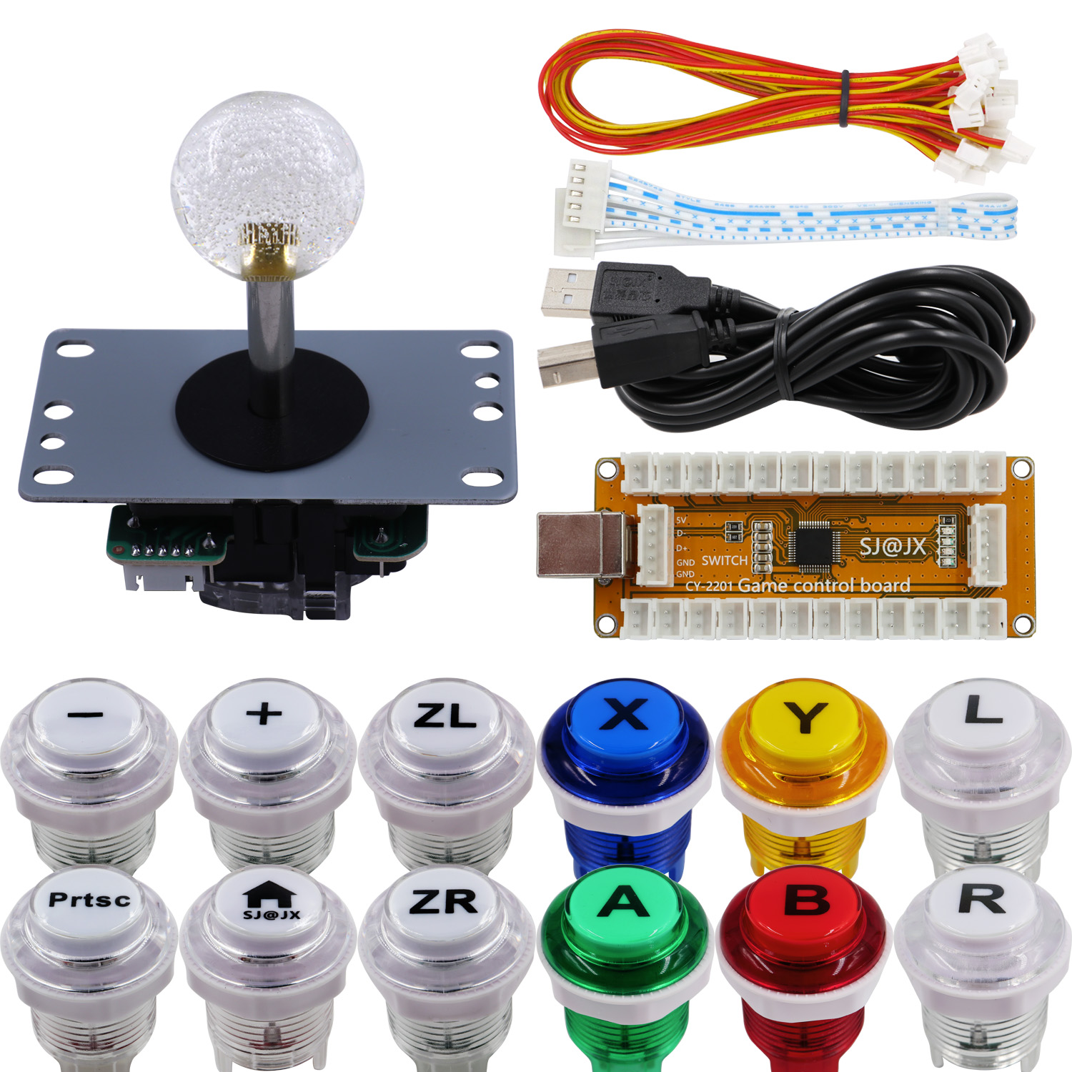 SJ@JX Arcade Game Controller U - Arcade Button Kit 评论和价格