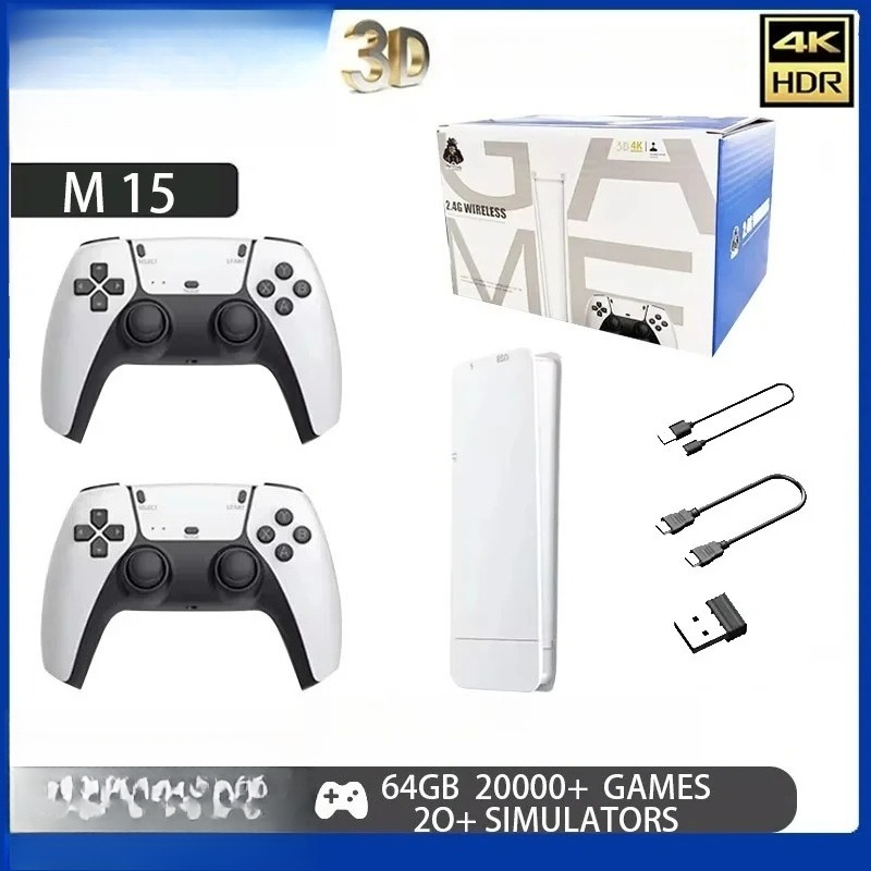 M15 4K Retro Gaming System 64G - Retro Gaming Game Stick 评论和价格