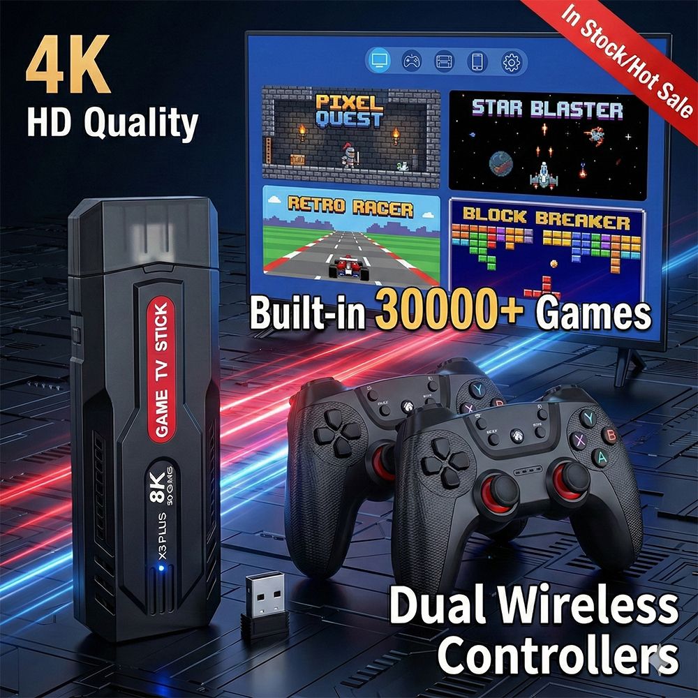 SMARTDUDE X3 plus 4K Ultra HD  - Retro Gaming Game Stick 评论和价格