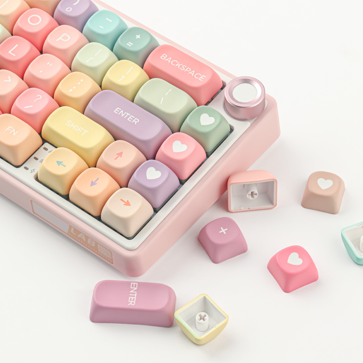 GMK Candy Keycaps Set 126 Keys - Retro Gaming Keycaps 评论和价格