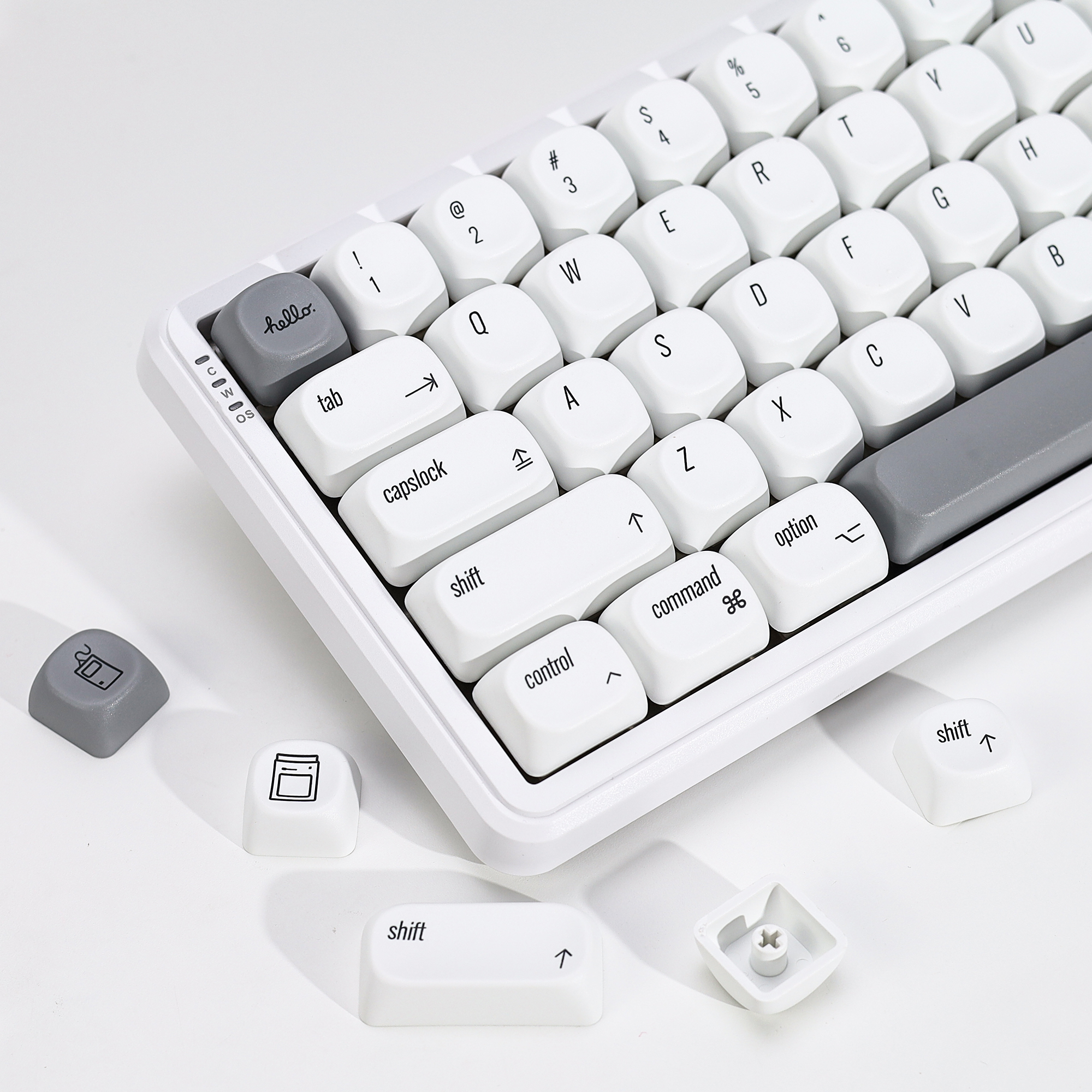 KBDiy Retro MAC Style Keycaps  - Retro Gaming Mac 评论和价格