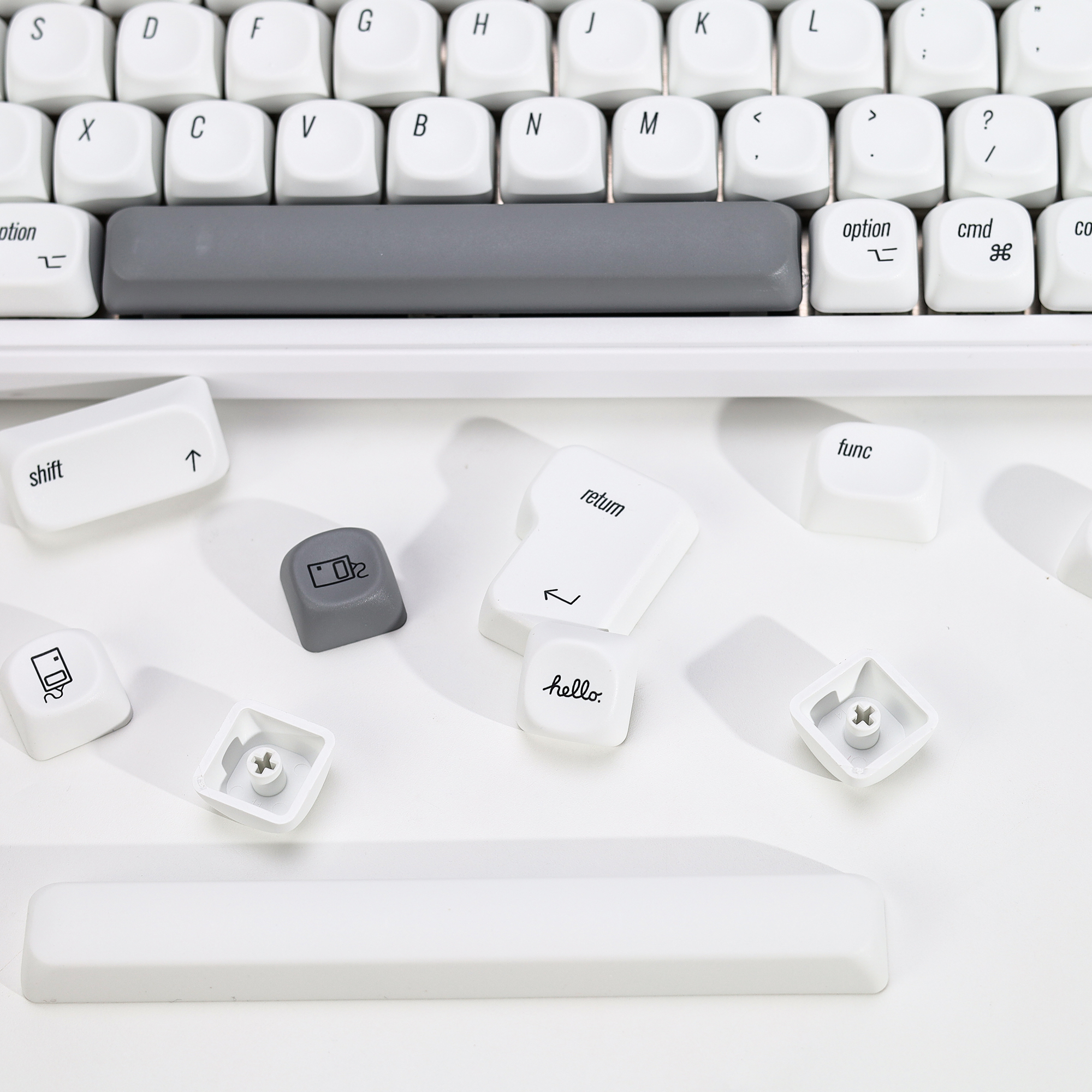 KBDiy Retro MAC Style Keycaps  - Retro Gaming Mac 评论和价格