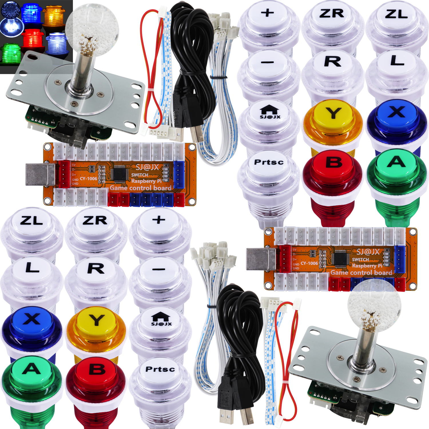 SJ@JX Arcade Game LED Controll - Arcade Button Kit 评论和价格