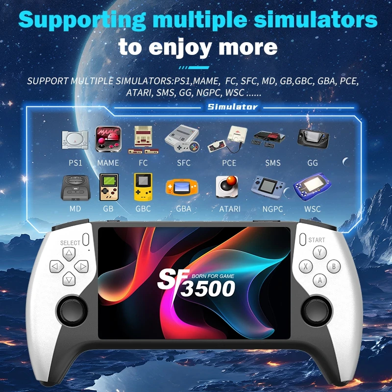 SF3500 Retro Handheld Game Con - Retro Gaming Devices 评论和价格