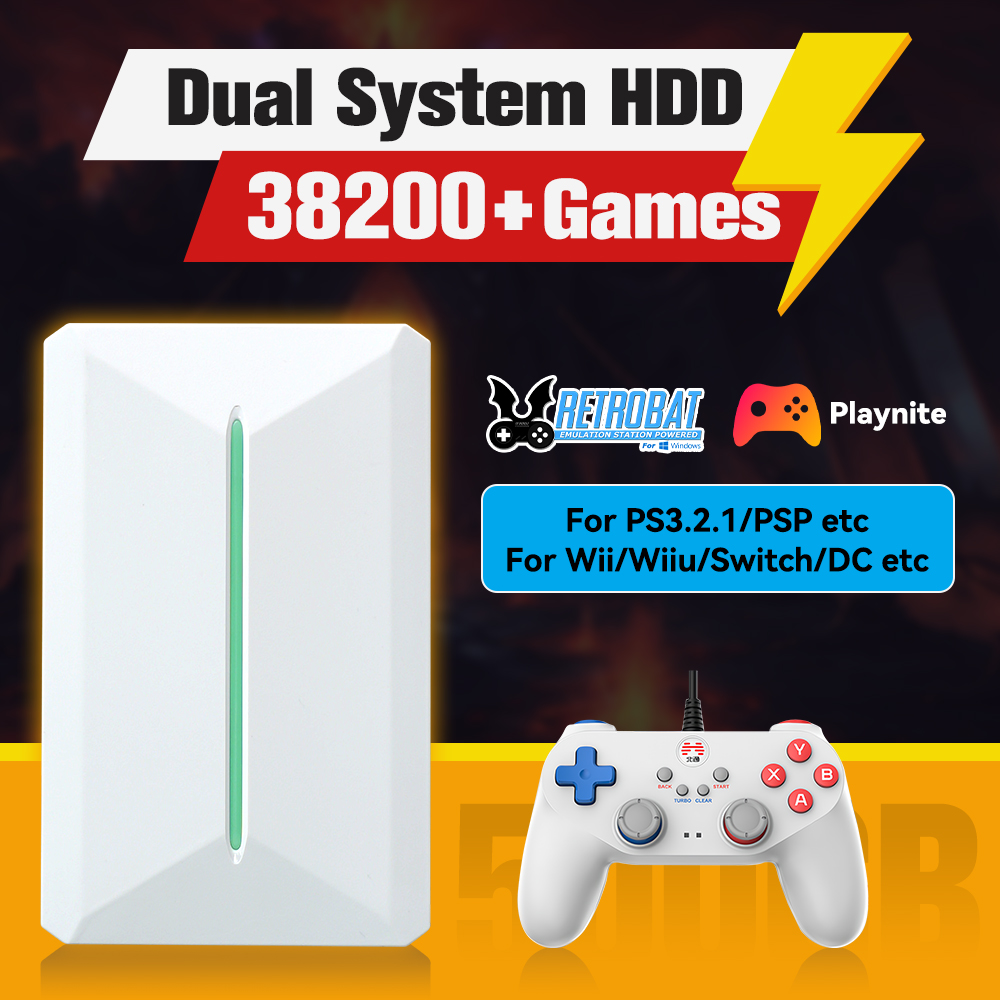 Retrobat＆Playnite System HDD R - Retro Gaming Os 评论和价格