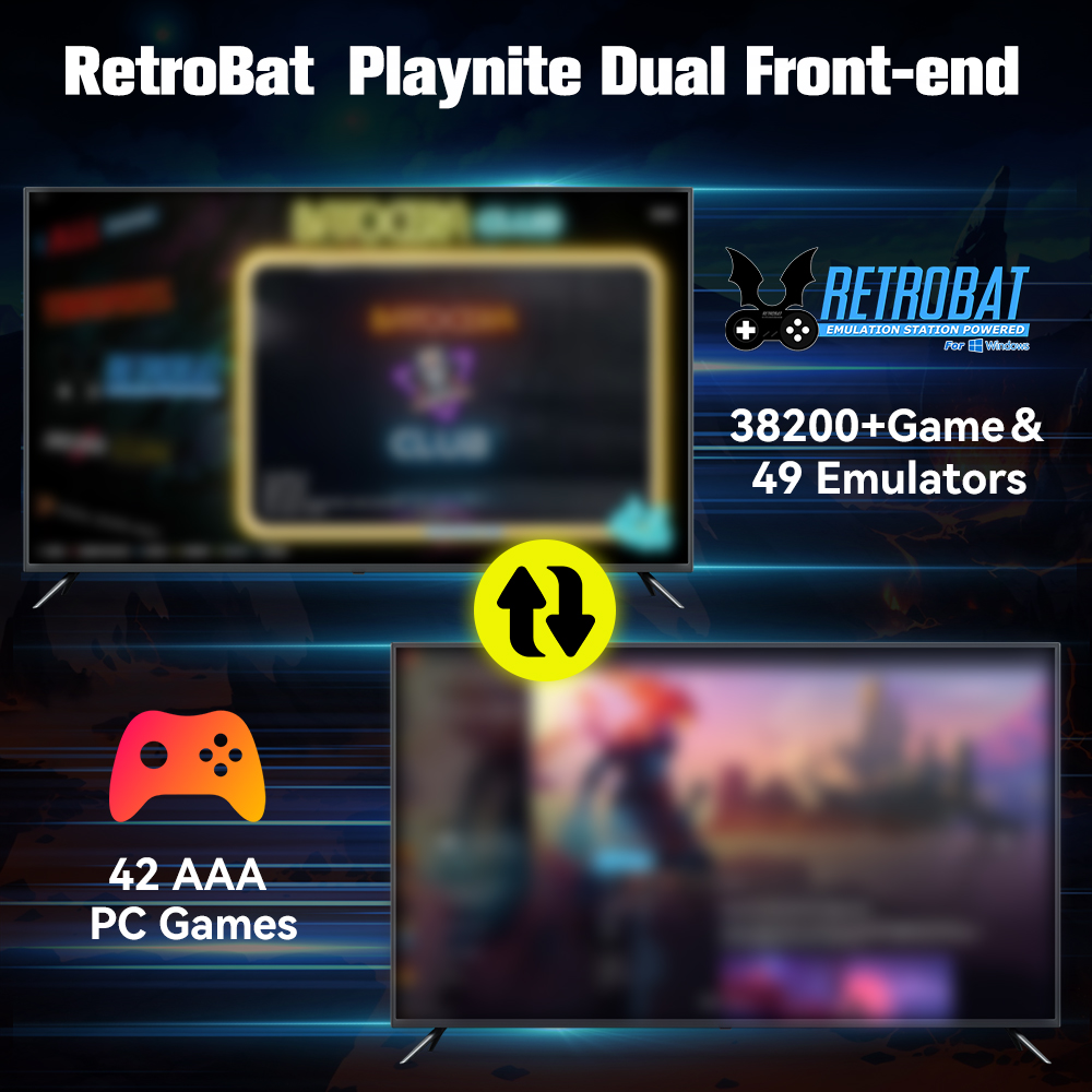 Retrobat＆Playnite System HDD R - Retro Gaming Os 评论和价格