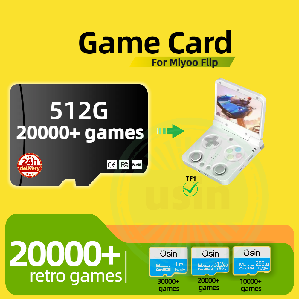Game Card For Miyoo Flip 30000 - Retro Gaming Consoles 评论和价格