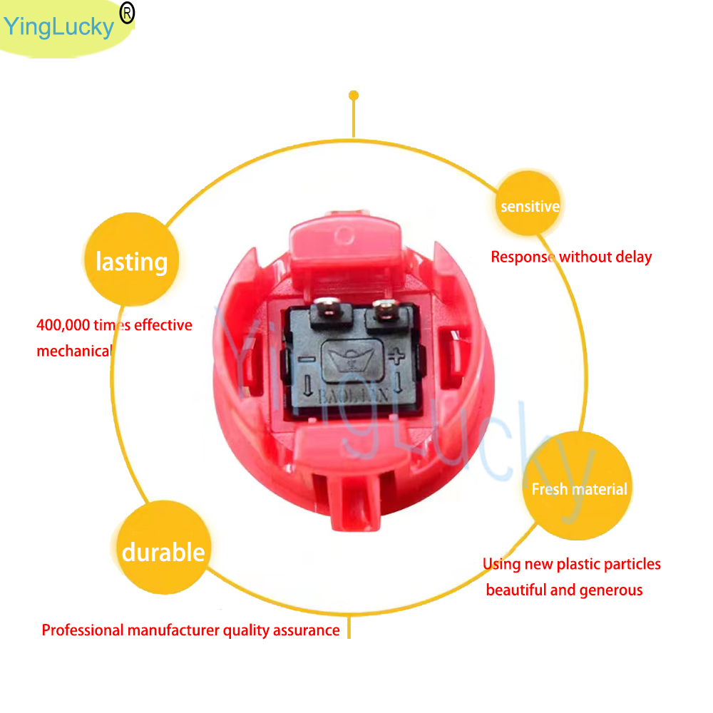 12pcs Arcade Push Button, Sanw - Arcade Button Kit 评论和价格