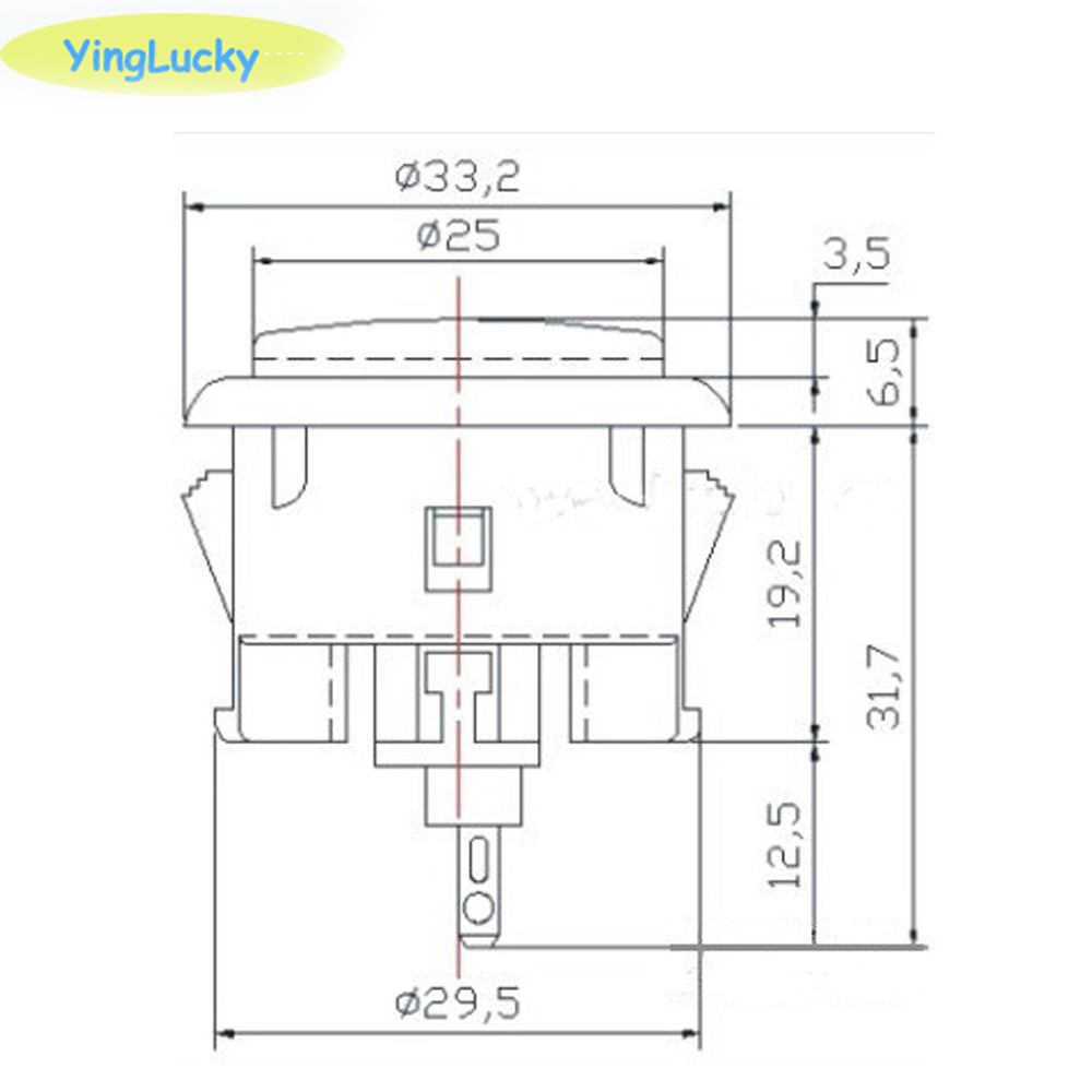 12pcs Arcade Push Button, Sanw - Arcade Button Kit 评论和价格