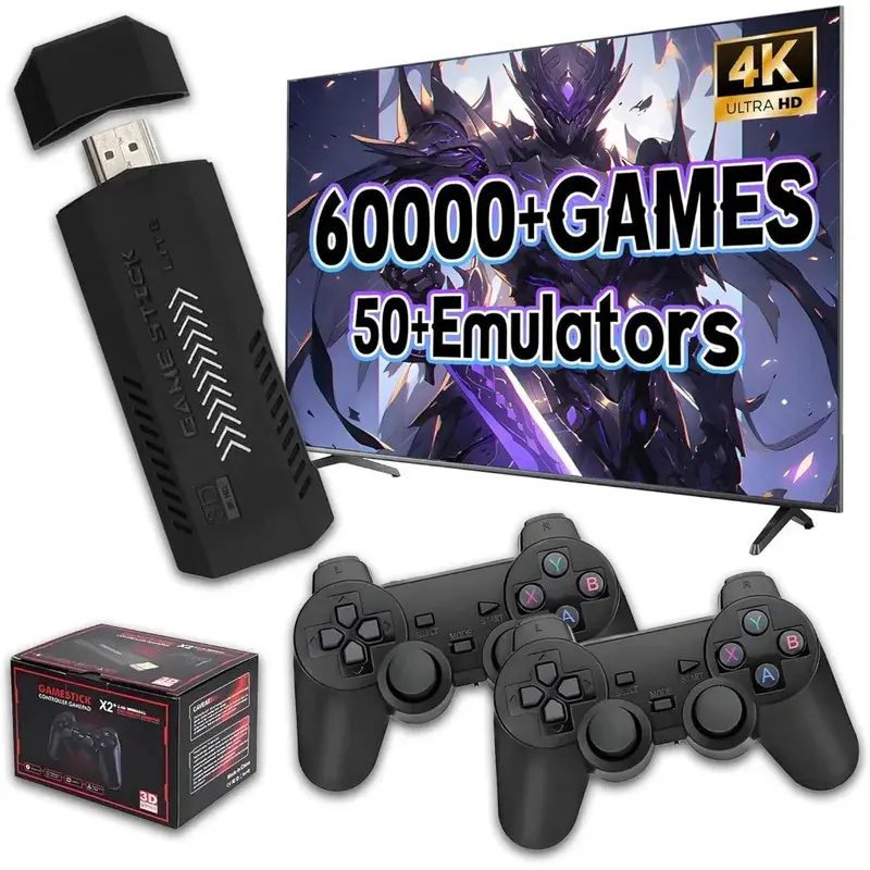 X2 PLUS Retro Gaming Console 6 - Retro Gaming Game Stick 评论和价格