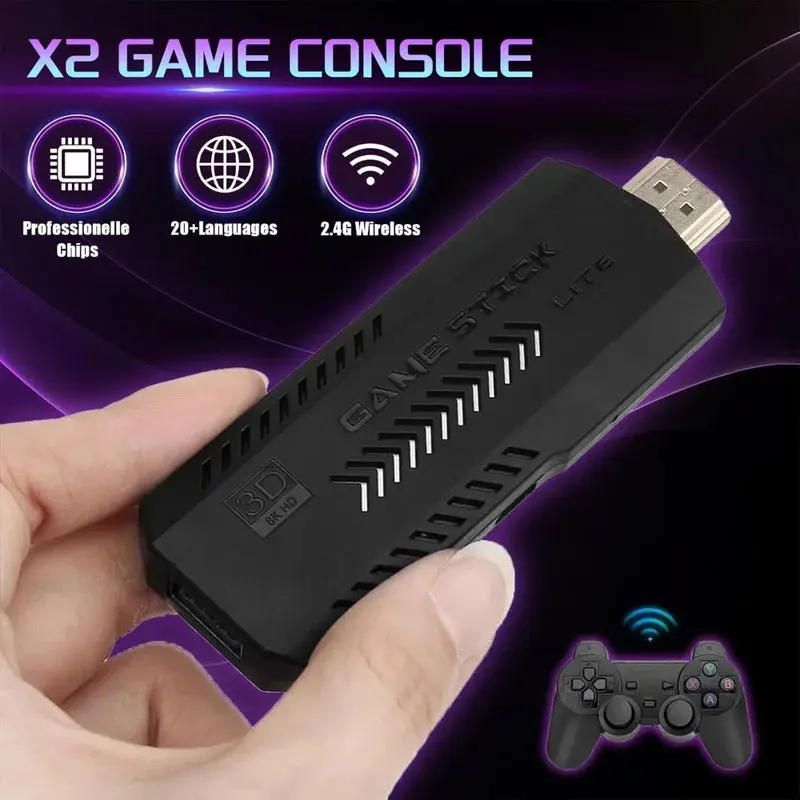 X2 PLUS Retro Gaming Console 6 - Retro Gaming Game Stick 评论和价格