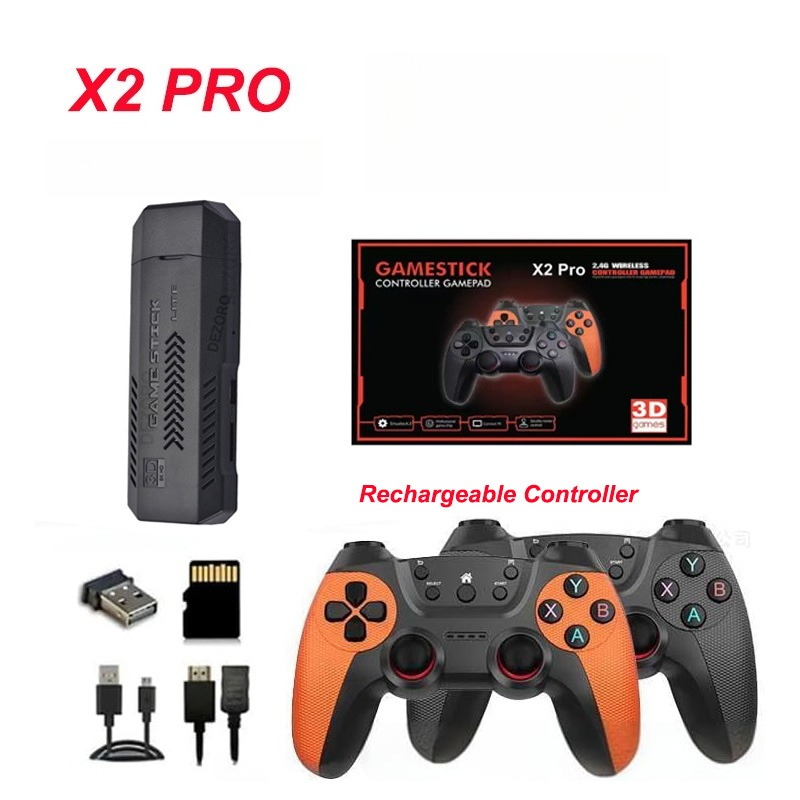 X2 Pro Retro Video Game Consol - Retro Gaming Game Stick 评论和价格