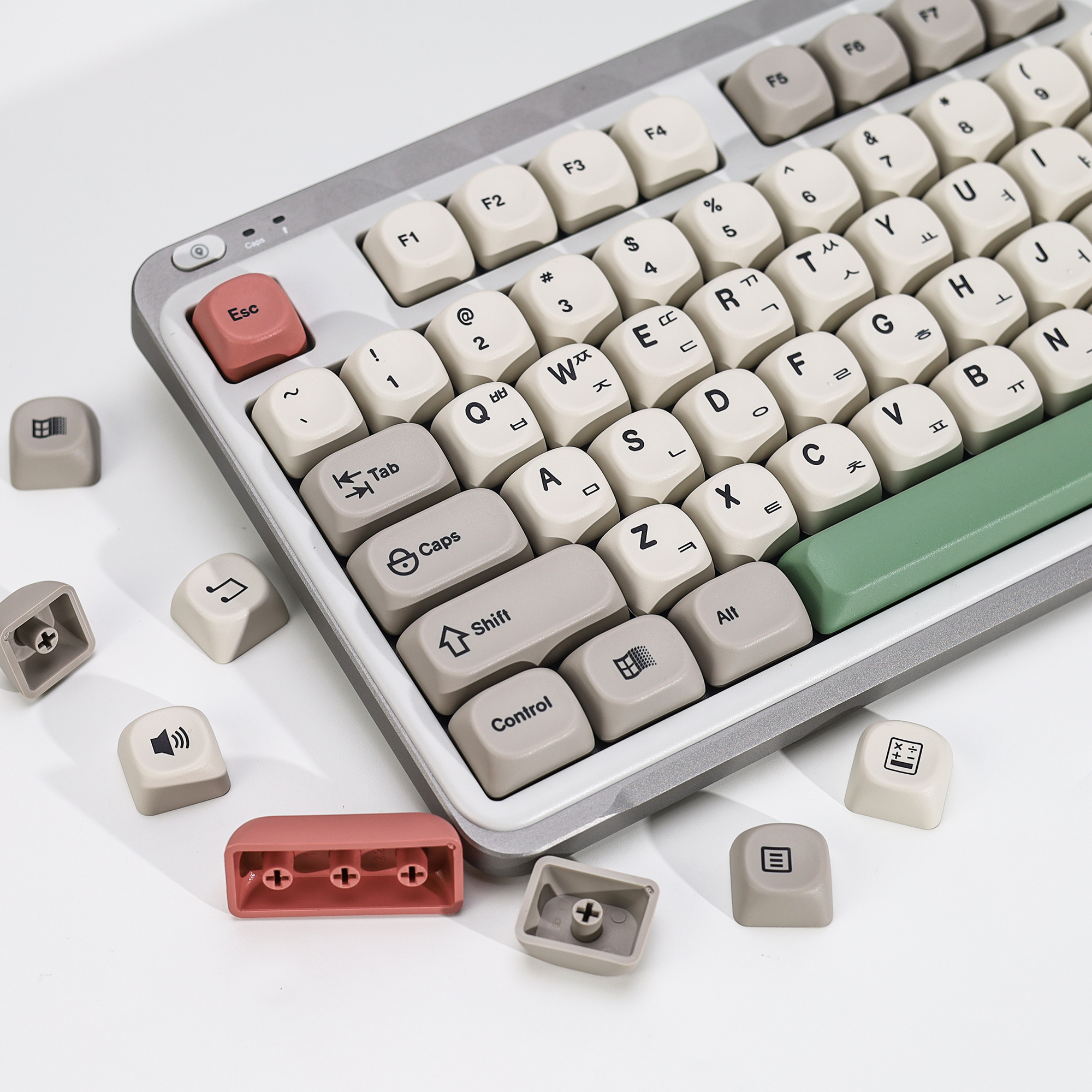 KBDiy Korean Keycaps GMK 9009  - Retro Gaming Keycaps 评论和价格