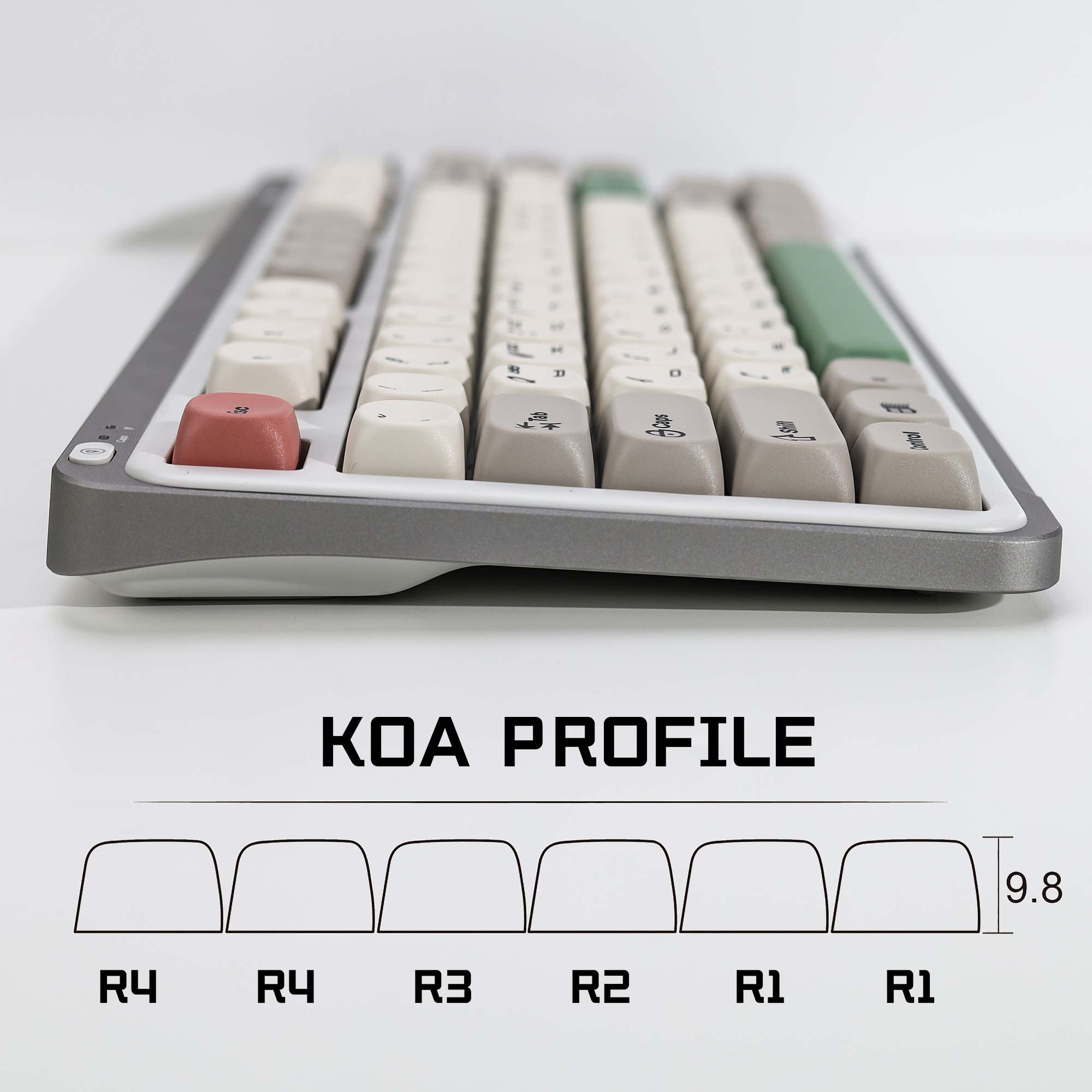 KBDiy Korean Keycaps GMK 9009  - Retro Gaming Keycaps 评论和价格