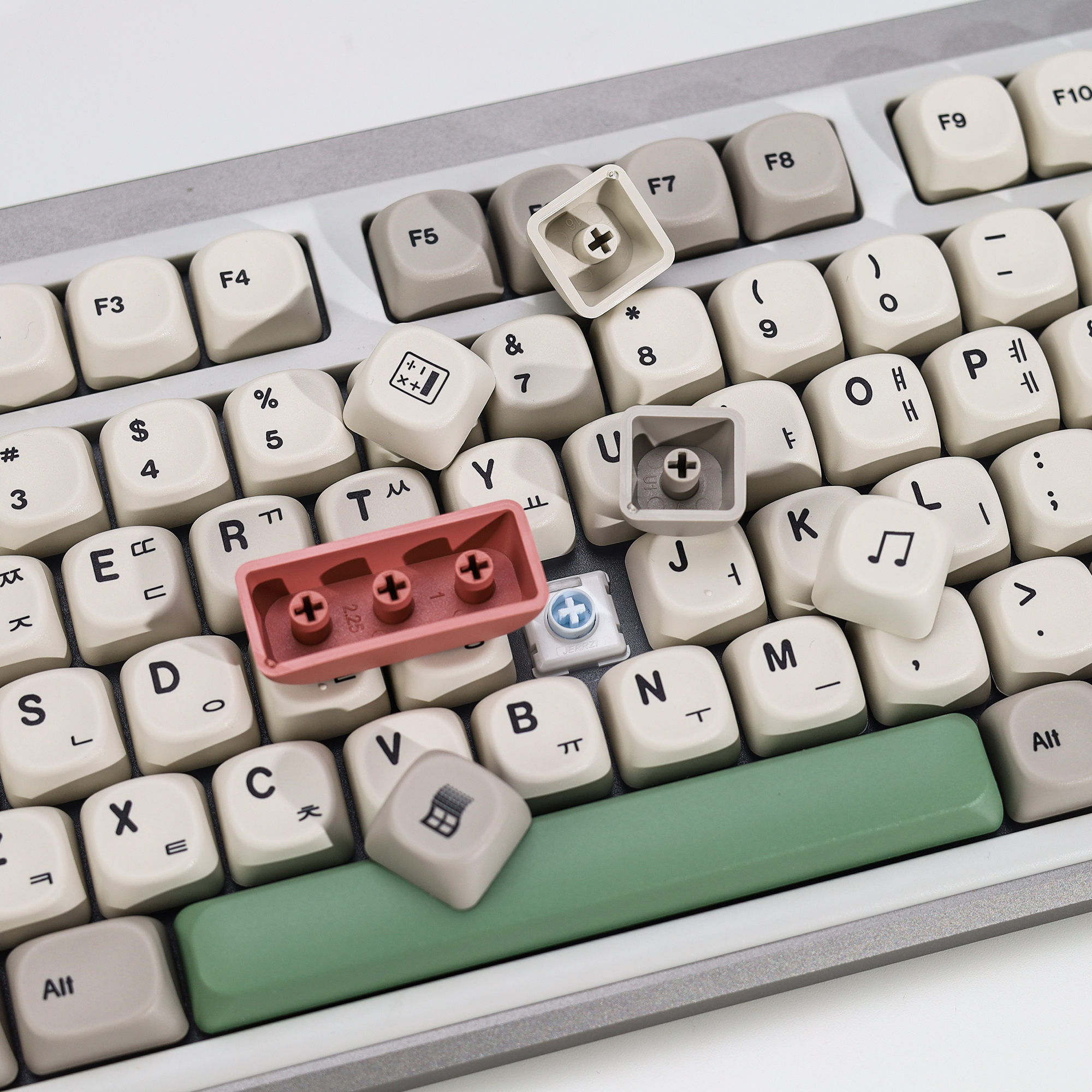 KBDiy Korean Keycaps GMK 9009  - Retro Gaming Keycaps 评论和价格