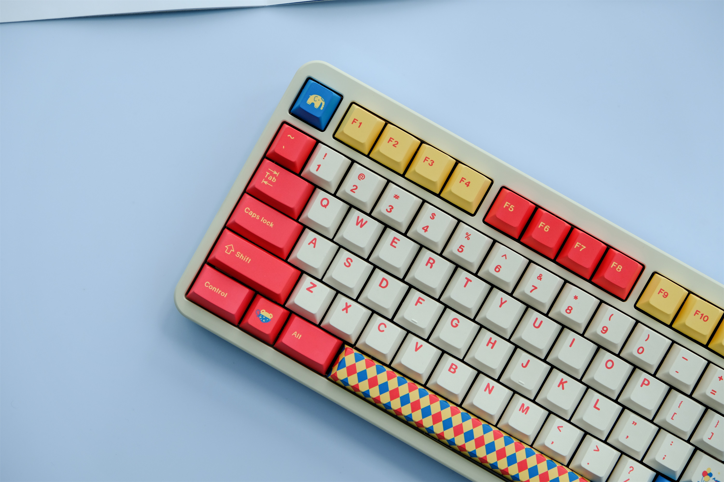 GMK Circus Keycap, 134 Keys PB - Retro Gaming Keycaps 评论和价格