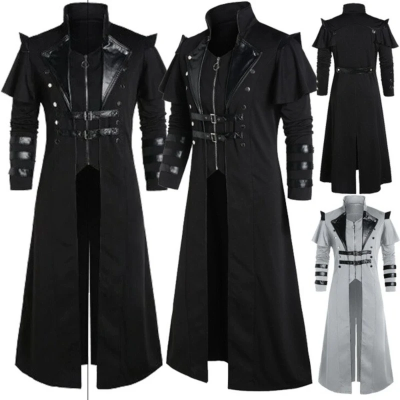 Vintage Men's Gothic Steampunk - Retro Gaming Jacket 评论和价格