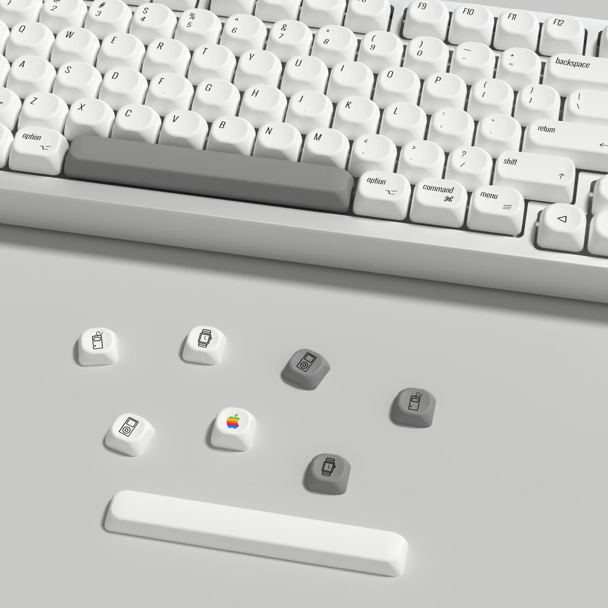 KBDiy KOA Profile Retro MAC St - Retro Gaming Keycaps 评论和价格