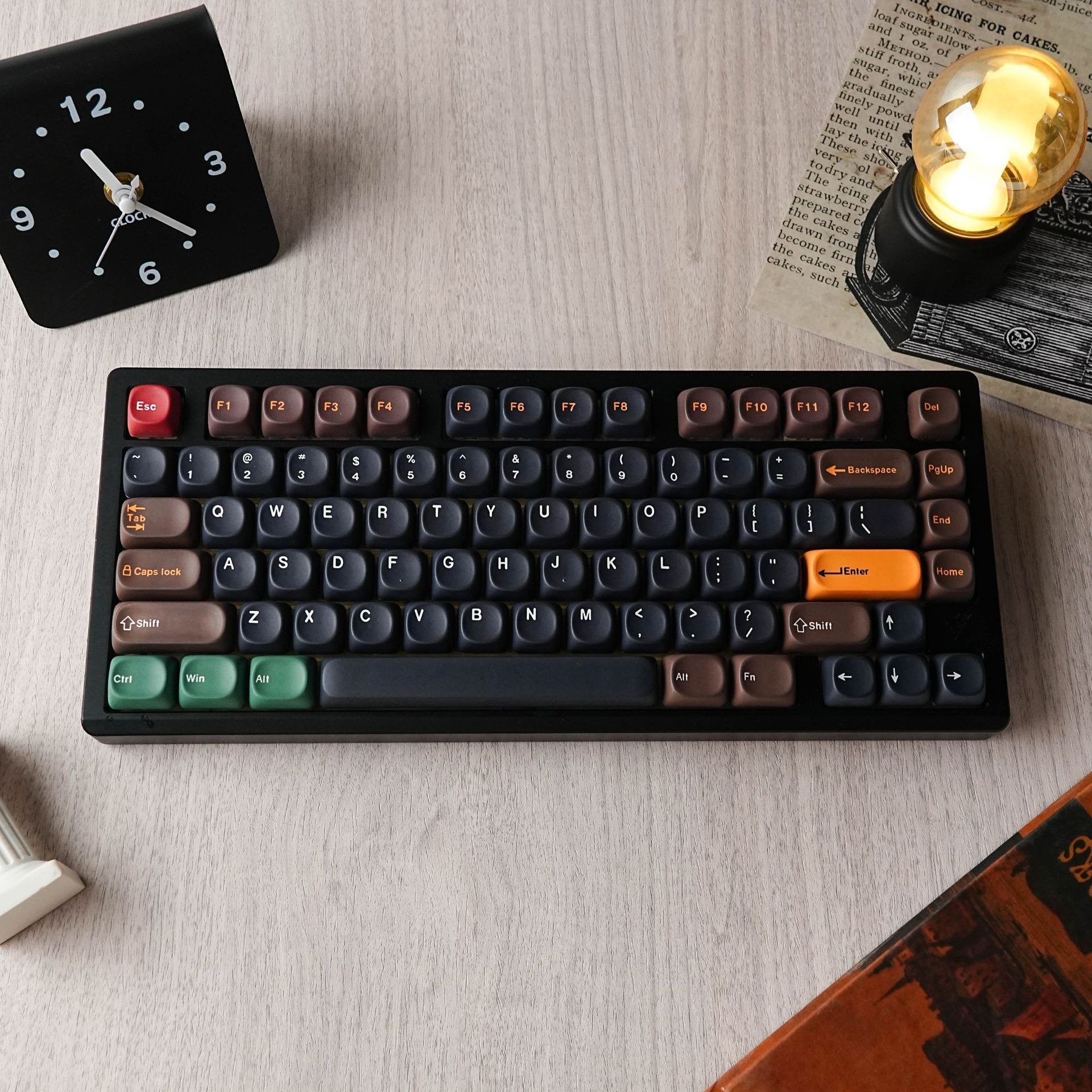 Spanish French Russian German  - Retro Gaming Keycaps 评论和价格