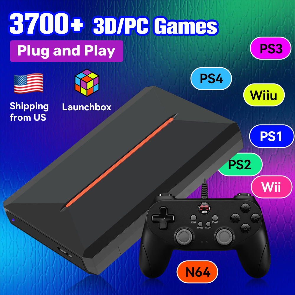 Launchbox OS 500GB Portable Ga - Retro Gaming Os 评论和价格