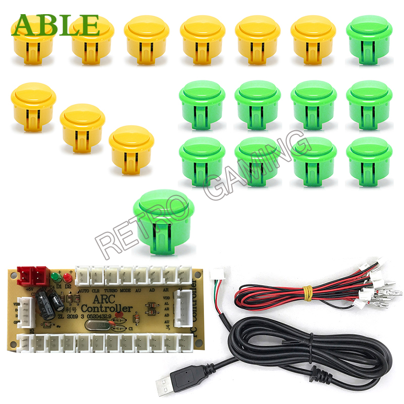 New Hitbox Zero Delay DIY PC/R - Arcade Button Kit 评论和价格