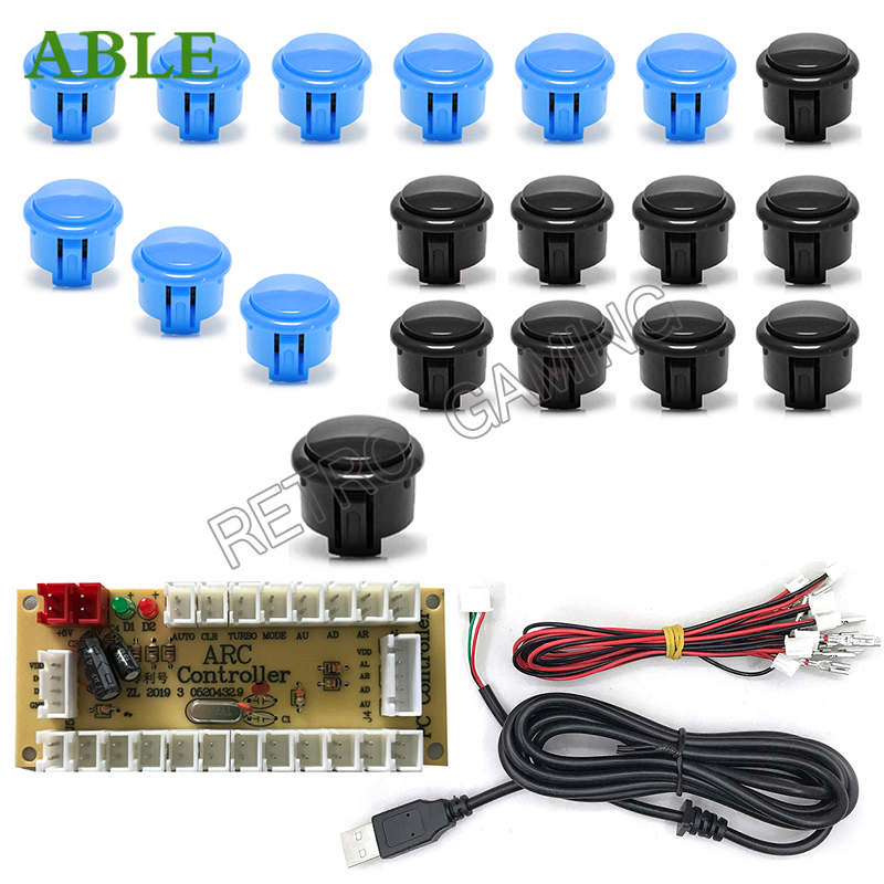 New Hitbox Zero Delay DIY PC/R - Arcade Button Kit 评论和价格