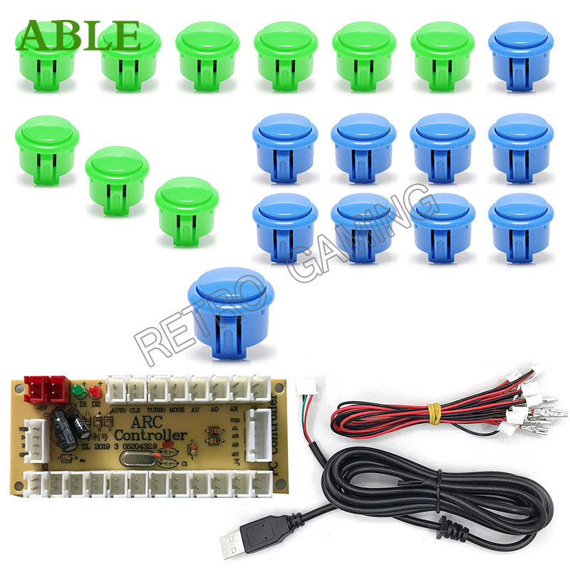 New Hitbox Zero Delay DIY PC/R - Arcade Button Kit 评论和价格