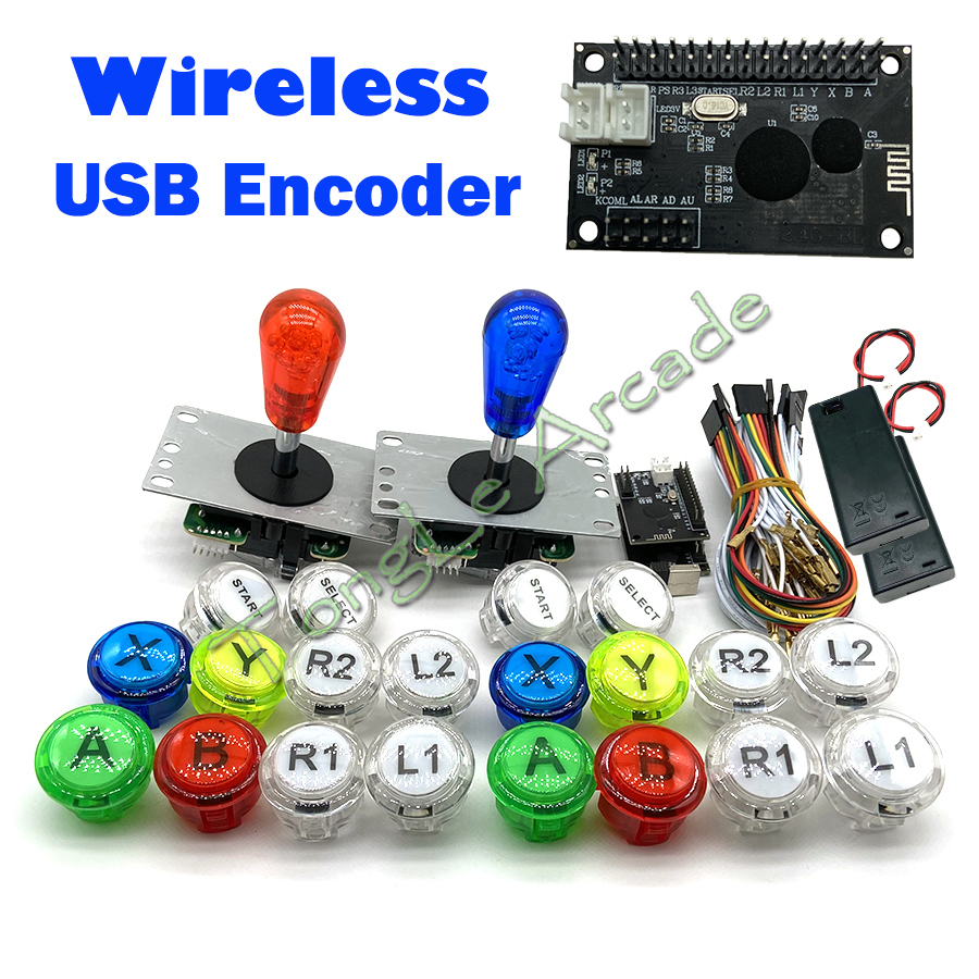 Wireless Arcade Game Controlle - Arcade Button Kit 评论和价格