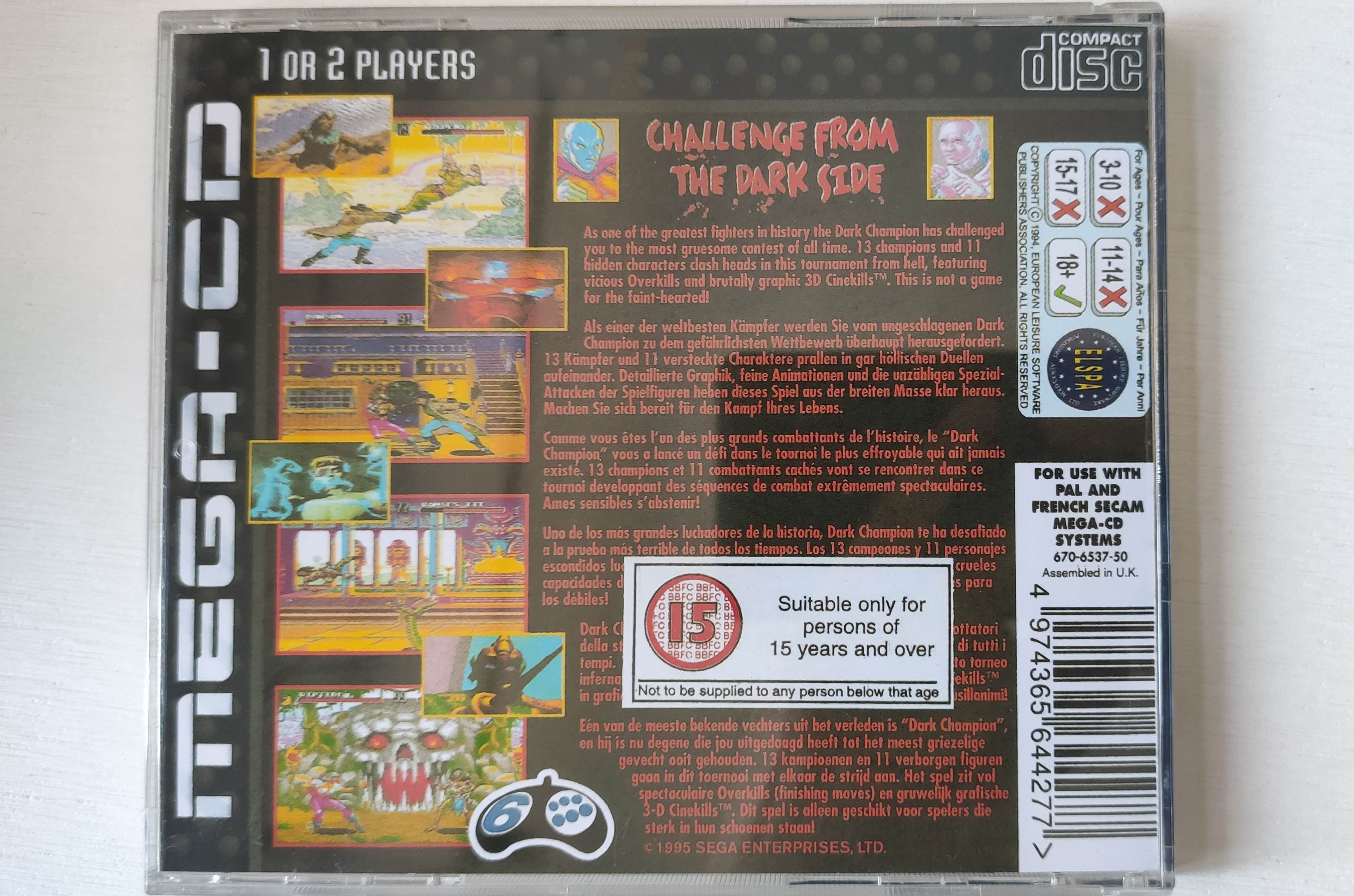 Mega CD Copy Disc Eternal Cham - Retro Gaming Consoles 评论和价格